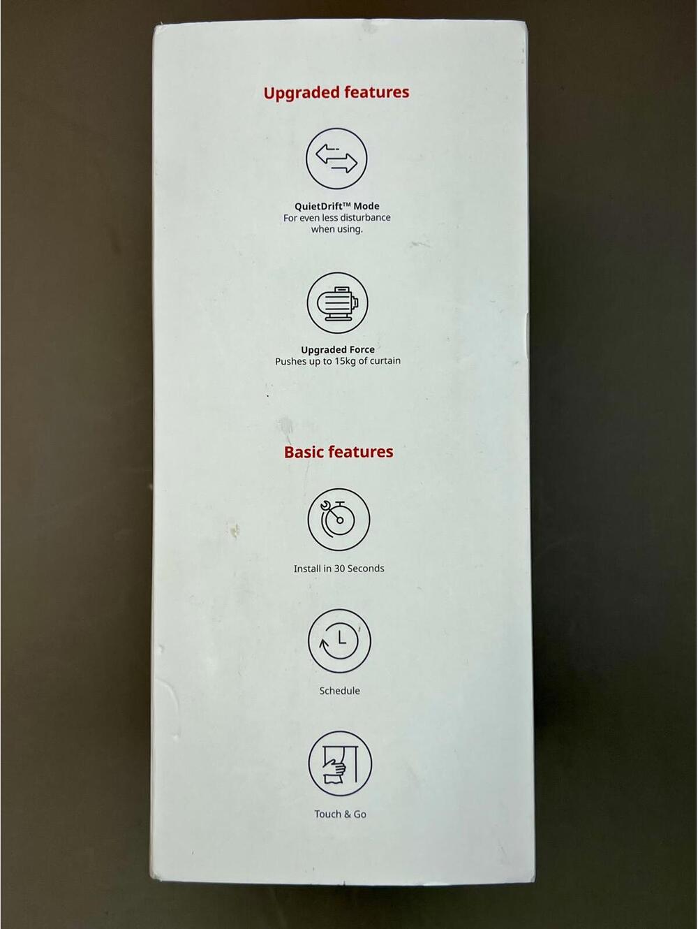 SwitchBot Automatic Curtain Opener 3 Smart Motor - White, Rod - Picture 7 of 8